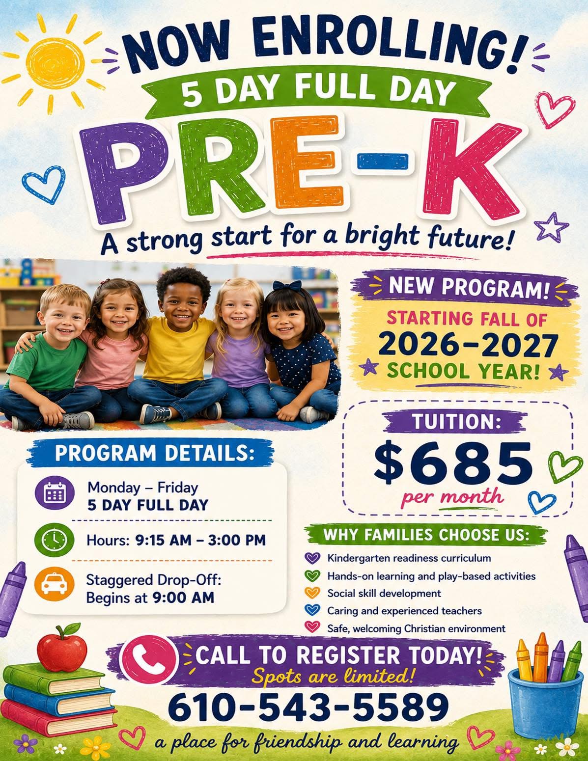 Now Enrolling for the 2026–2027 School Year!